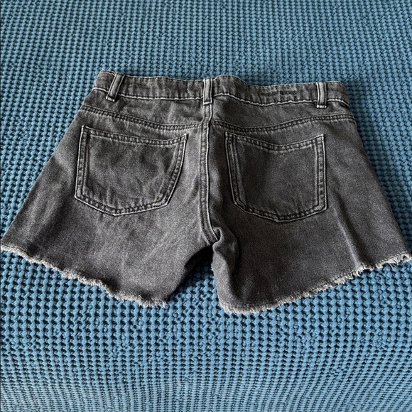 Mango black jeans short teen XS/12 très - Picture 2 of 3